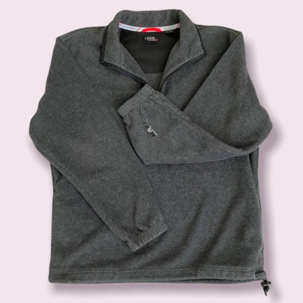 Izod Performance X Pullover Fleece Jacket (L)